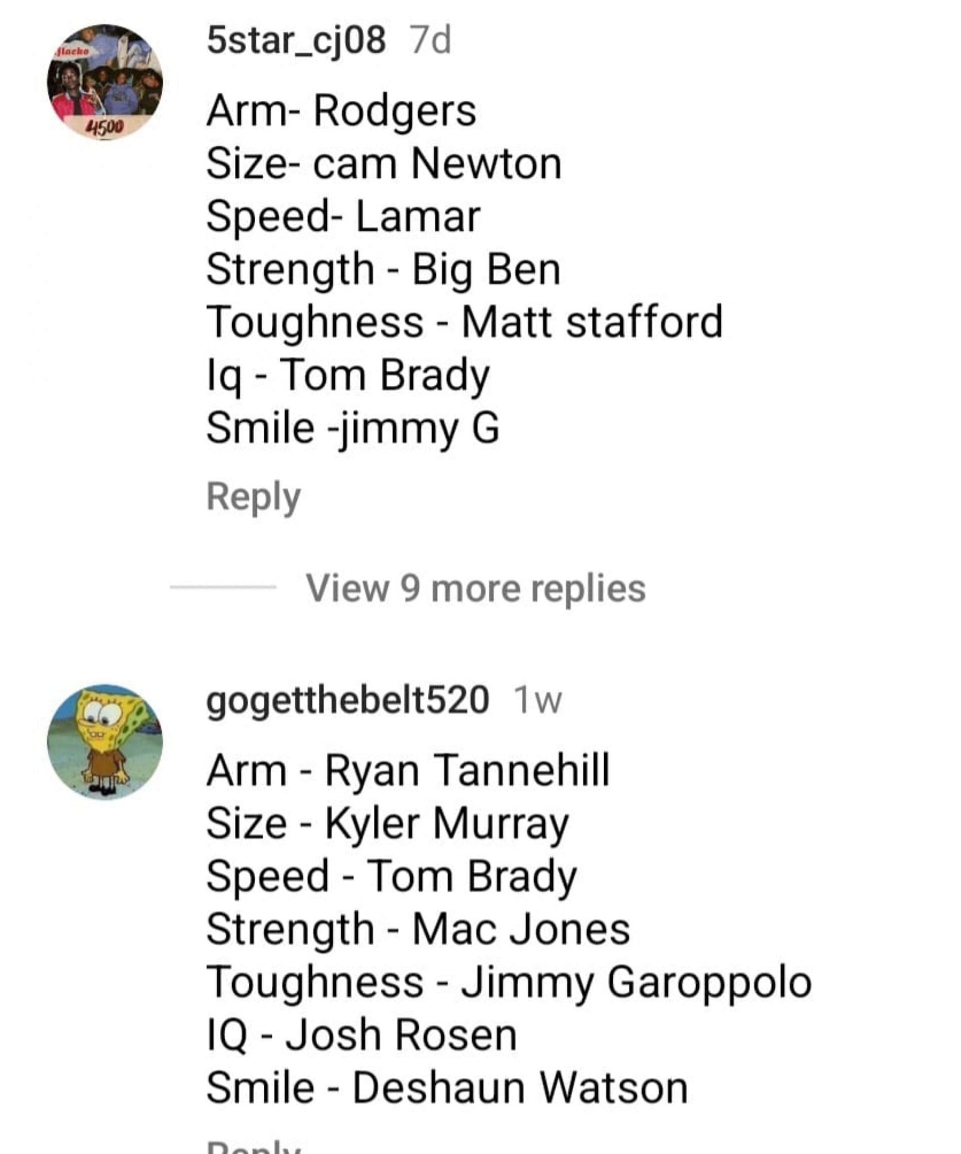 Some more reactions.